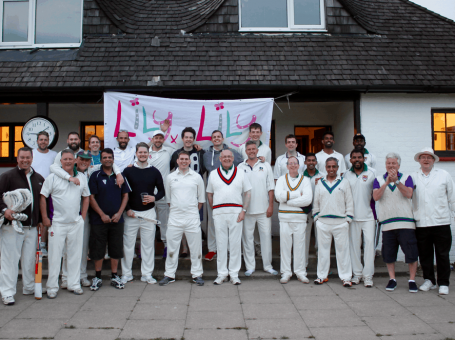 InTandridge and Woldingham Village Cricketers that played the Charity T20 Match raising money for The Lily Foundation