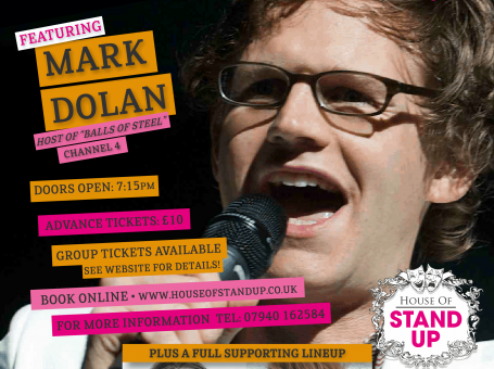 Poster for November's Soper Hall, Caterham Comedy Show by House of Stand Up