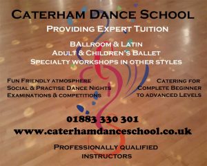 Ballroom and latin dance classes in Caterham