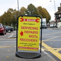 Sing for R Bullen Auto Engineers in Warlingham